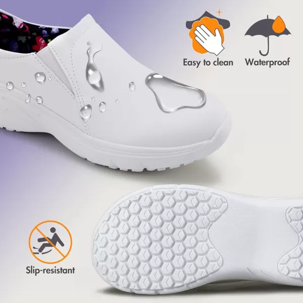 Hawkwell Women's Slip On Lightweight Slip Resistant Comfort Nursing Shoes