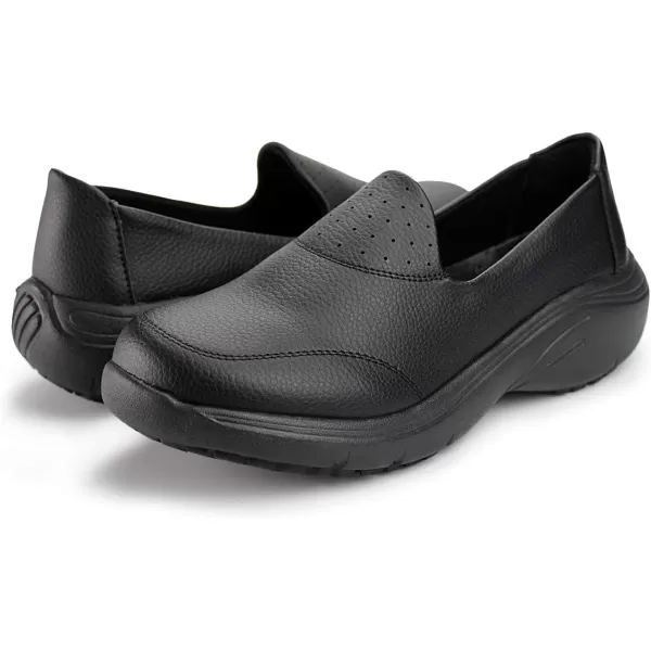 Hawkwell Women's Slip On Nursing Shoes Comfortable Lightweight Slip Resistant Work Shoes