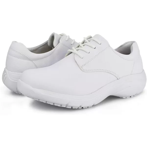 Hawkwell Women's Slip Resistant Lightweight Nursing Shoes Comfortable Lace Up Work Shoes