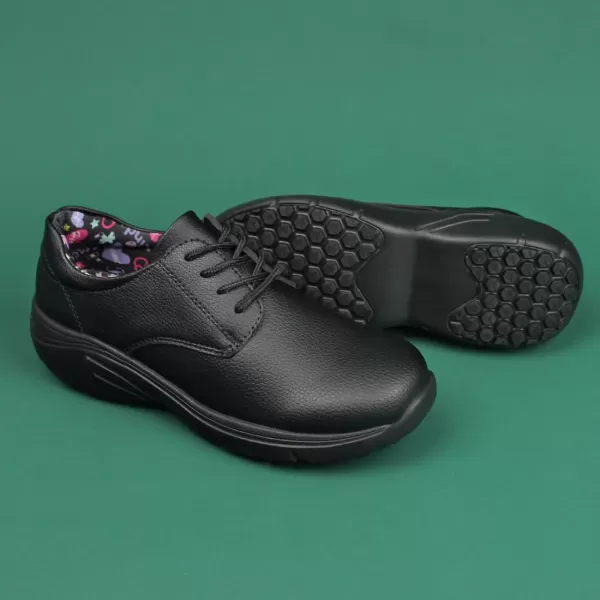 Hawkwell Women's Slip Resistant Lightweight Nursing Shoes Comfortable Lace Up Work Shoes