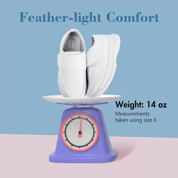 Hawkwell Women's Strap Lightweight Healthcare Nursing Shoes Slip Resistant Work Shoes