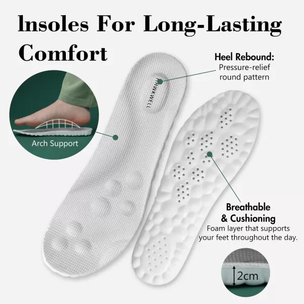 Hawkwell Women's Strap Lightweight Healthcare Nursing Shoes Slip Resistant Work Shoes