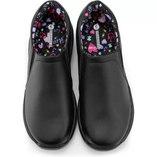 Hawkwell Women's Slip On Lightweight Slip Resistant Comfort Nursing Shoes
