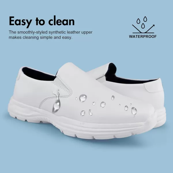 Hawkwell Men's Slip on Lightweight Slip Resistant Comfort Nursing Shoes