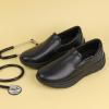 imageHawkwell Mens Slip On Arch Support Lightweight Slip Resistant Comfortable Nursing ShoesBlack