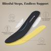 imageHawkwell Mens Slip On Arch Support Lightweight Slip Resistant Comfortable Nursing ShoesBlack