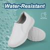 imageHawkwell Womens Slip On Lightweight Water Resistant Nurse Shoes Slip Resistant Healthcare Work ShoesWhite