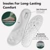 imageHawkwell Womens Slip On Nursing Shoes Comfortable Lightweight Slip Resistant Healthcare Medical Work ShoesWhite