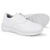 imageHawkwell Womens Lace Up Lightweight Water Resistant Nurse Shoes Slip Resistant Healthcare Work ShoesWhite