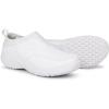 imageHawkwell Womens Slip On Lightweight Nursing Shoes Slip Resistant Comfortable Medical Work ShoesWhite