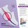 imageHawkwell Womens Slip On Arch Support Comfortable Nurse Shoes Slip Resistant Lightweight Work ShoesWhite