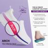 imageHawkwell Womens Slip On Arch Support Lightweight Slip Resistant Comfortable Nurse ShoesWhite
