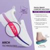 imageHawkwell Womens Slip On Arch Support Nursing Shoes Comfortable Lightweight Slip Resistant Work ShoesWhite