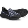 imageHawkwell Womens Slip On Arch Support Lightweight Slip Resistant Comfortable Nurse ShoesBlack Flower
