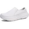imageHawkwell Womens Slip On Lightweight Cushion Nursing Shoes Slip Resistant Medical Work ShoesWhite
