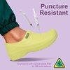 image:imageHawkwell Professional Nursing Shoes for Women  Slip Resistant Surgical Clogs Lightweight Waterproof Medical Work Shoes  Comfortable Shoes for Healthcare Food Service GardenYellow