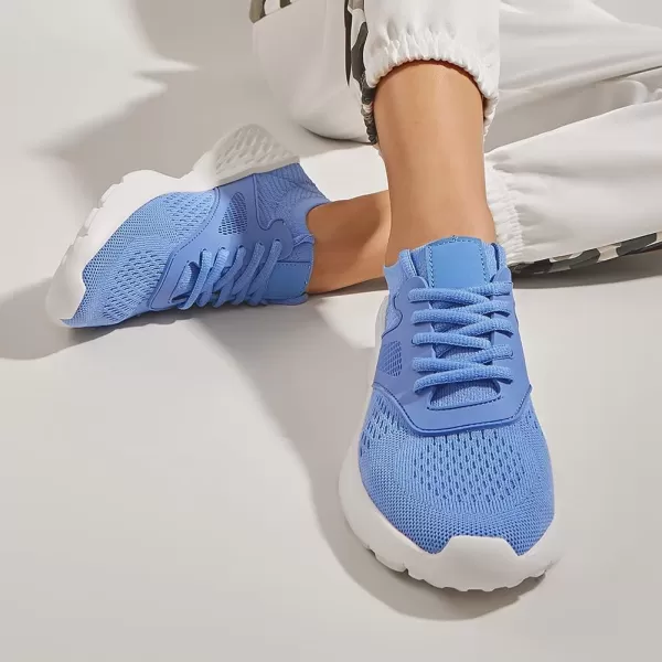 BELOS Women's Breathable Walking Tennis Shoes Lightweight Slip On Casual Sneakers for Gym Travel Work