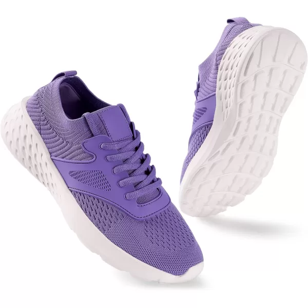 BELOS Women's Breathable Walking Tennis Shoes Lightweight Slip On Casual Sneakers for Gym Travel Work