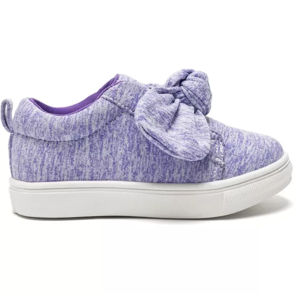 FUNKYMONKEY Girls Sneakers Lightweight Cute Bowknot Casual Walking Shoes for Toddler/Little Kids