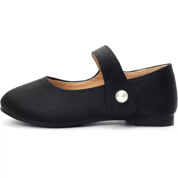 FUNKYMONKEY Toddler/Little Girl Mary Jane Dress Shoes Casual Slip on Ballet Flat