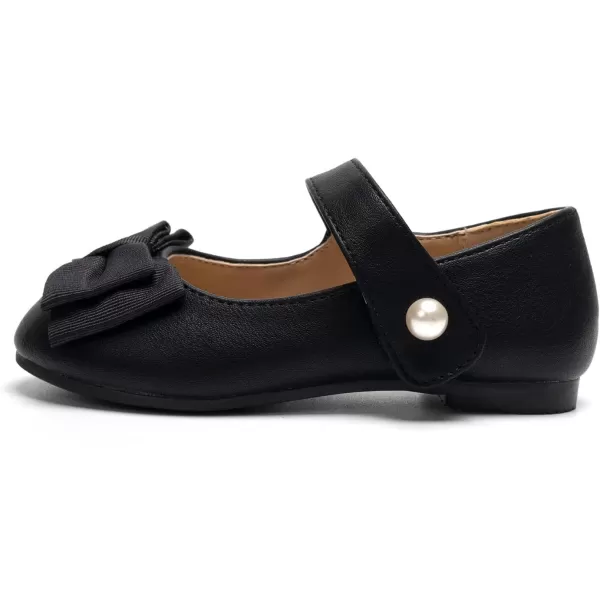 FUNKYMONKEY Toddler/Little Girl Mary Jane Dress Shoes Casual Slip on Ballet Flat