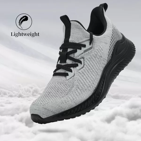 Slow Man Mens Walking Sneakers Wide Width Slip on Tennis Shoes,Lightweight Breathable Running Shoes,Ideal for Athletic Workout Gym Jogging and Casual Wear