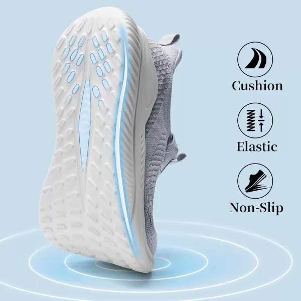 Slow Man Mens Walking Sneakers Wide Width Slip on Tennis Shoes,Lightweight Breathable Running Shoes,Ideal for Athletic Workout Gym Jogging and Casual Wear