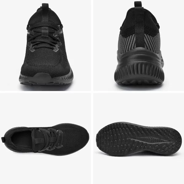 Slow Man Mens Walking Sneakers Wide Width Slip on Tennis Shoes,Lightweight Breathable Running Shoes,Ideal for Athletic Workout Gym Jogging and Casual Wear