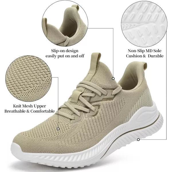 Slow Man Mens Walking Sneakers Wide Width Slip on Tennis Shoes,Lightweight Breathable Running Shoes,Ideal for Athletic Workout Gym Jogging and Casual Wear