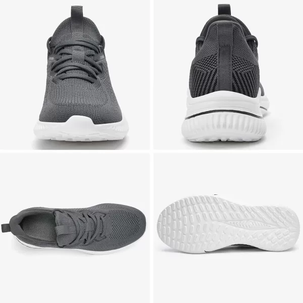 Slow Man Mens Walking Sneakers Wide Width Slip on Tennis Shoes,Lightweight Breathable Running Shoes,Ideal for Athletic Workout Gym Jogging and Casual Wear