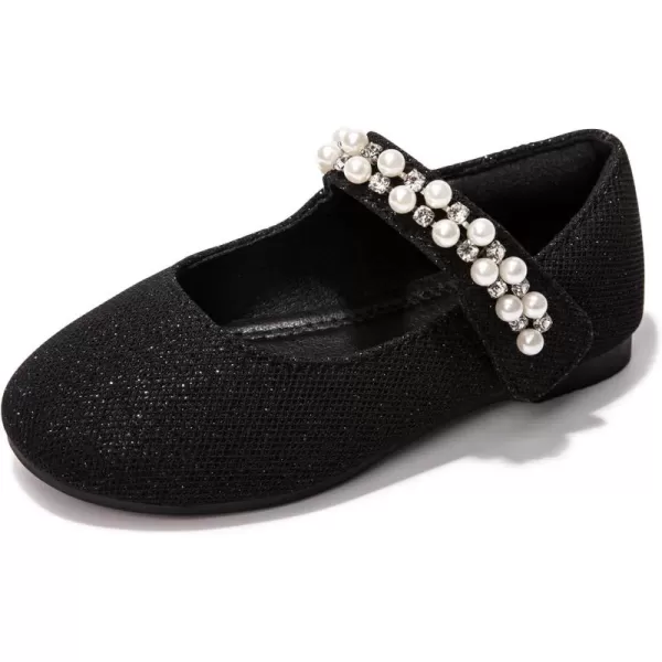 FUNKYMONKEY Toddler/Little Girl Mary Jane Dress Shoes Casual Slip on Ballet Flat