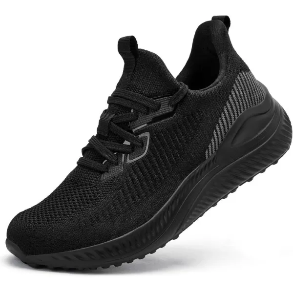 Slow Man Mens Walking Sneakers Wide Width Slip on Tennis Shoes,Lightweight Breathable Running Shoes,Ideal for Athletic Workout Gym Jogging and Casual Wear