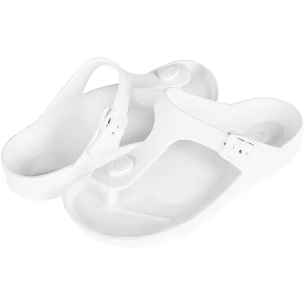 FUNKYMONKEY EVA Flip Flops Waterproof Adjustable Thong Sandals for Mens and Womens