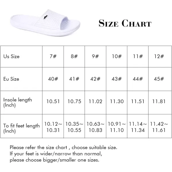 FUNKYMONKEY Mens Bathroom Shower Slippers Indoor Home Beach Non Slip Sandal