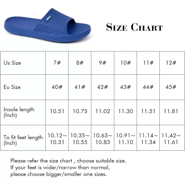 FUNKYMONKEY Mens Bathroom Shower Slippers Indoor Home Beach Non Slip Sandal