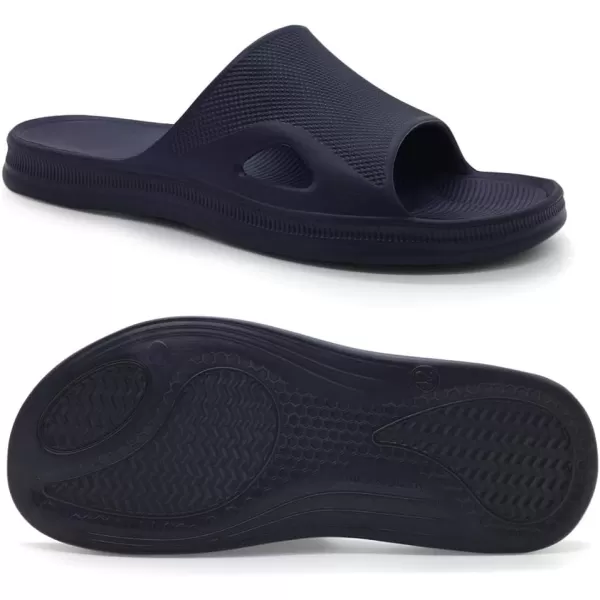 FUNKYMONKEY Mens Bathroom Shower Slippers Indoor Home Beach Non Slip Sandal