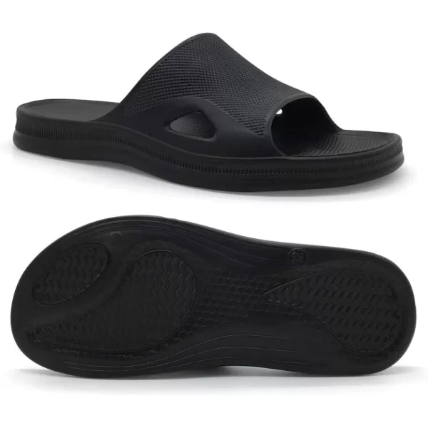 FUNKYMONKEY Mens Bathroom Shower Slippers Indoor Home Beach Non Slip Sandal