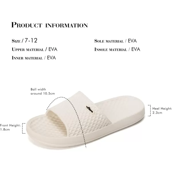 FUNKYMONKEY Mens Bathroom Shower Slippers Indoor Home Beach Non Slip Sandal