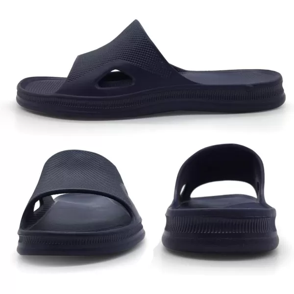 FUNKYMONKEY Mens Bathroom Shower Slippers Indoor Home Beach Non Slip Sandal