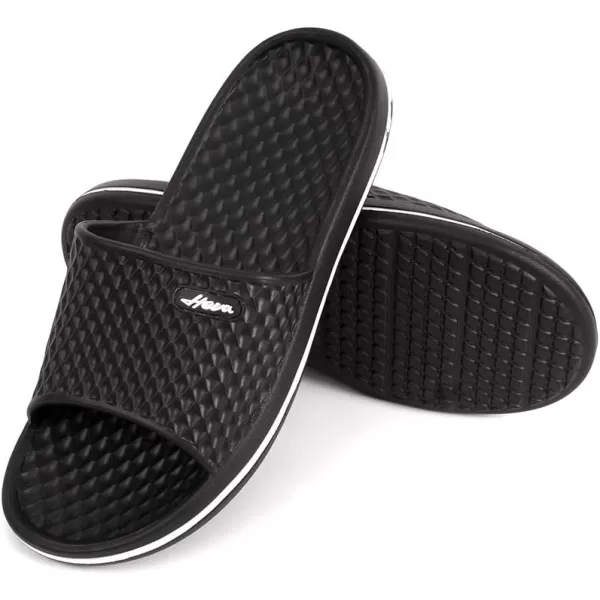 FUNKYMONKEY Mens Bathroom Shower Slippers Indoor Home Beach Non Slip Sandal