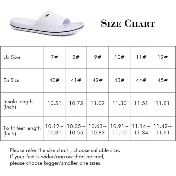 FUNKYMONKEY Mens Bathroom Shower Slippers Indoor Home Beach Non Slip Sandal