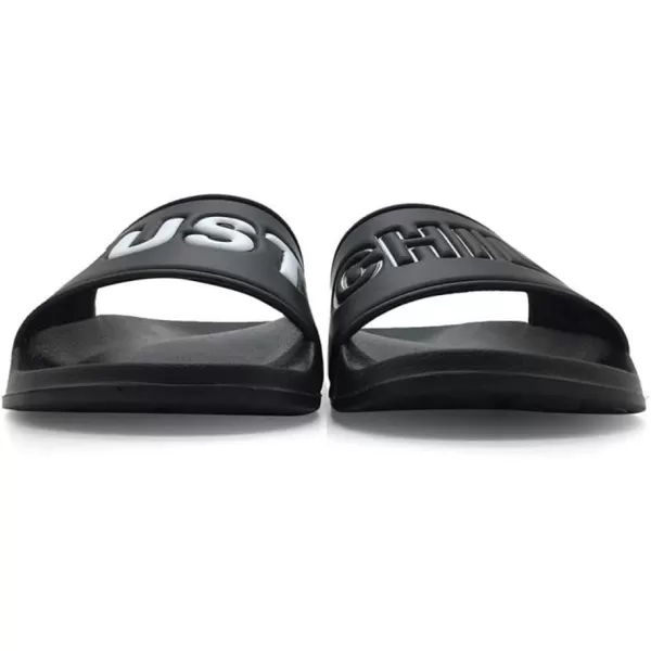 FUNKYMONKEY Men's Casual Sandal Slippers Outdoor Indoor Slide for Men
