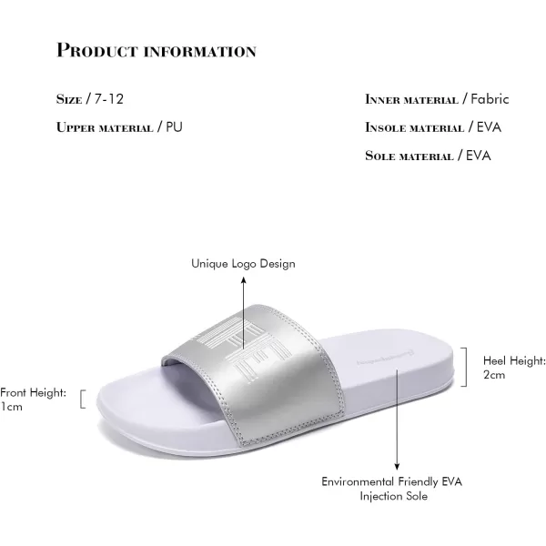 FUNKYMONKEY Men's Casual Sandal Slippers Outdoor Indoor Slide for Men