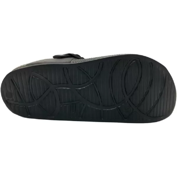 FUNKYMONKEY Men's Comfort Slides Double Buckle Adjustable EVA Flat Sandals