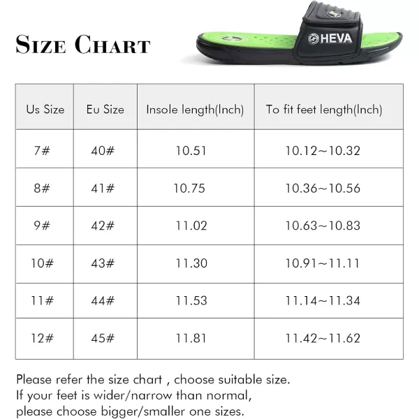FUNKYMONKEY Men's Slide Sandals with Adjustable Upper and Comfort Quick-Dry Footbed Beach Shower Slippers