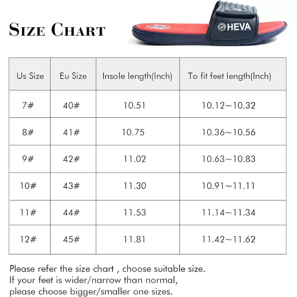 FUNKYMONKEY Men's Slide Sandals with Adjustable Upper and Comfort Quick-Dry Footbed Beach Shower Slippers