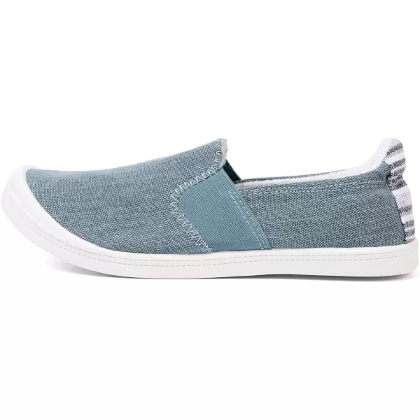 FUNKYMONKEY Shoes for Women, Comfort Low Top Canvas Slip On Sneakers Classic Casual Walking Shoes