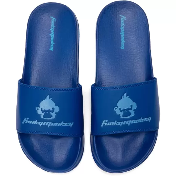 FUNKYMONKEY Slides for Men, Indoor &amp; Outdoor Comfort Casual Sandals