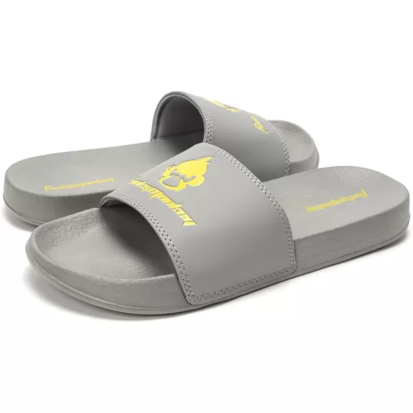 FUNKYMONKEY Slides for Men, Indoor &amp; Outdoor Comfort Casual Sandals