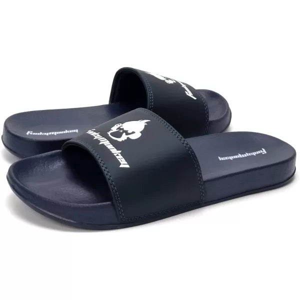FUNKYMONKEY Slides for Men, Indoor &amp; Outdoor Comfort Casual Sandals